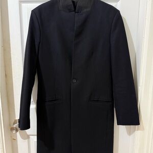 Men's Black Overcoat